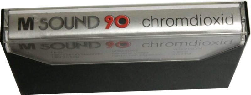 Compact Cassette Sound 90 Type II Chrome Europe