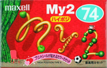 Compact Cassette Maxell My2 74 "MY2-74M" Type II Chrome 1999 Japan