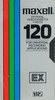 VHS, Video Home System Maxell EX 120 "T-120 EX" Type II Chrome 1984 USA