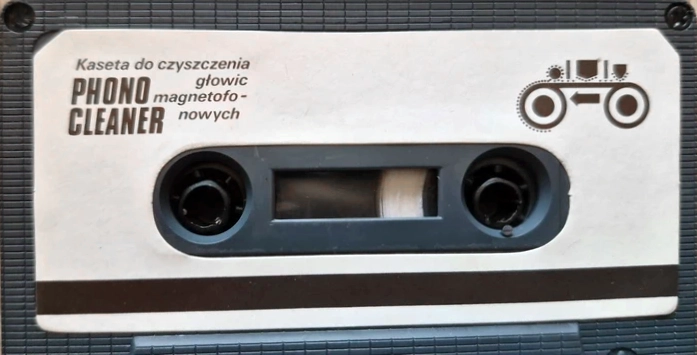 Compact Cassette Vega "Phono Cleaner" Cleaning Cassette Poland