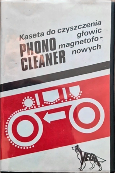 Compact Cassette Vega "Phono Cleaner" Cleaning Cassette Poland