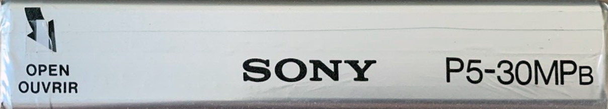 Video8, Hi8, Digital8 Sony MP 30 "P5-30MPB" Type IV Metal 1992 Europe