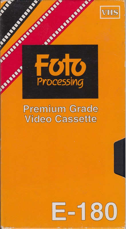 VHS, Video Home System Foto Processing 180 Type I Normal UK