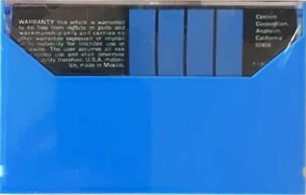 Compact Cassette Certron HD 90 Type I Normal 1972 USA