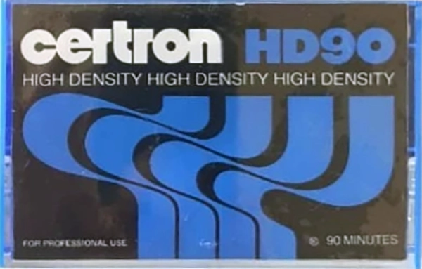 Compact Cassette Certron HD 90 Type I Normal 1972 USA