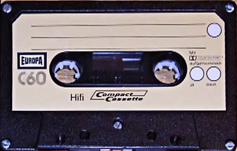 Compact Cassette Europa 60 Type I Normal Germany