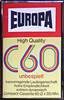 Compact Cassette Europa 60 Type I Normal Germany