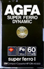 Compact Cassette AGFA Super Ferro Dynamic 60+6 Type I Normal 1979 Europe