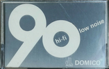 Compact Cassette Domico 90 Type I Normal Hong Kong