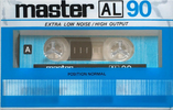 Compact Cassette Master 90 Type I Normal Hong Kong