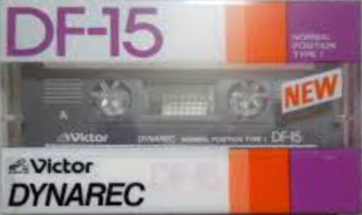 Compact Cassette Victor DF 15 "Dynarec" Type I Normal 1983 Japan