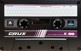 Compact Cassette CRUX Xpb 90 "black" Type I Normal 2021 Worldwide