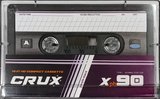 Compact Cassette CRUX Xpb 90 "black" Type I Normal 2021 Worldwide