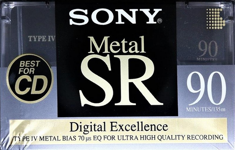 Compact Cassette: Sony  - Metal SR 90