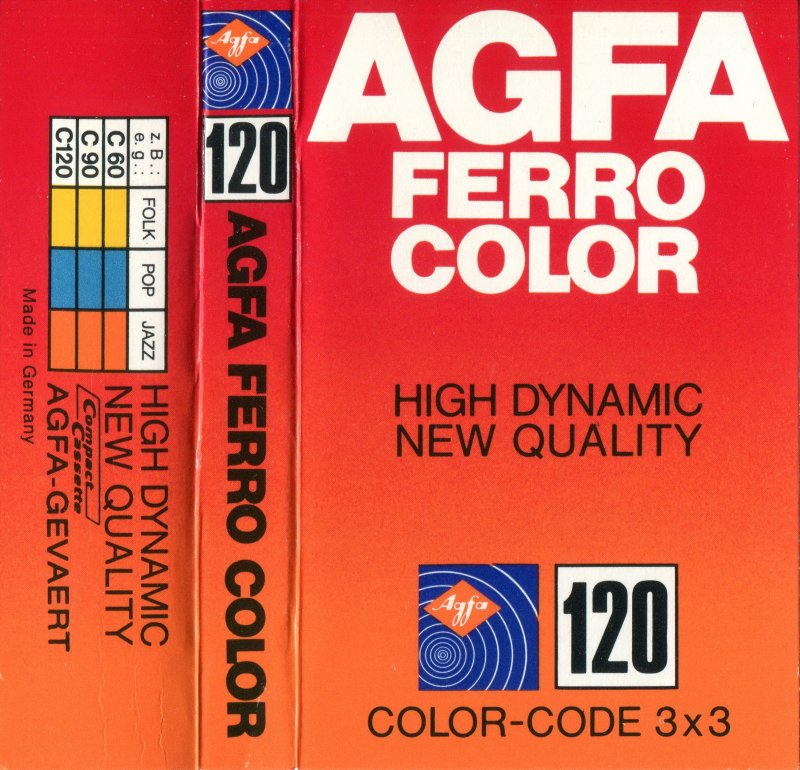 Compact Cassette: AGFA  - Ferrocolor 120