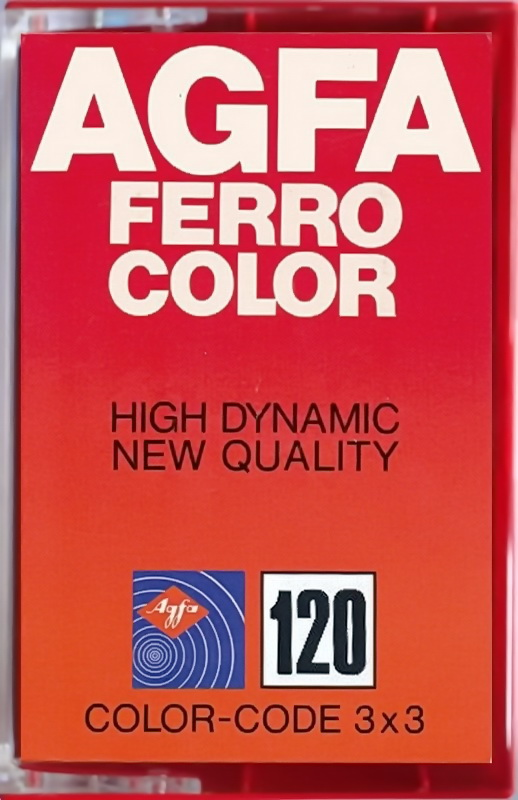 Compact Cassette AGFA Ferrocolor 120 Type I Normal 1978 Europe