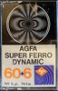 Compact Cassette AGFA Super Ferro Dynamic 60+6 Type I Normal 1978 Canada