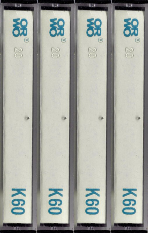 Compact Cassette ORWO 60 Type I Normal 1976 East Germany