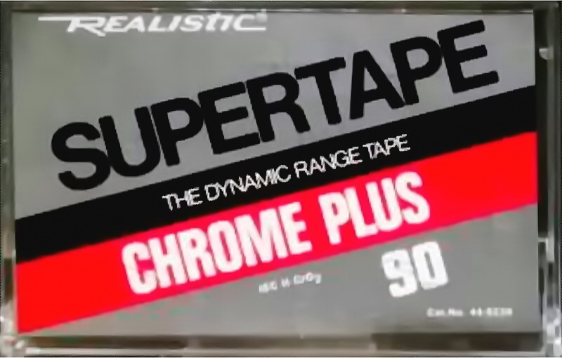 Compact Cassette SUPERTAPE Chrome Plus 90 Type II Chrome 1978 Europe