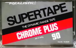 Compact Cassette SUPERTAPE Chrome Plus 90 Type II Chrome 1978 Europe