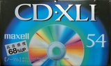 Compact Cassette Maxell CD-XL 54 "CDXL1-54" Type I Normal 1992 Japan