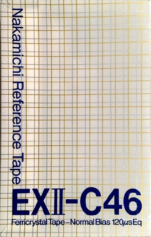 Compact Cassette Nakamichi EX II 46 Type I Normal 1983 Worldwide