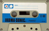 Compact Cassette Ikoma-Sonic 60 Type I Normal 1980 Japan