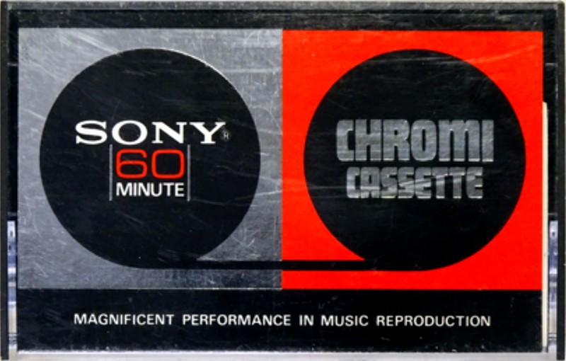 Compact Cassette Sony 60 Type II Chrome 1971 Japan