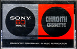 Compact Cassette Sony 60 Type II Chrome 1971 Japan