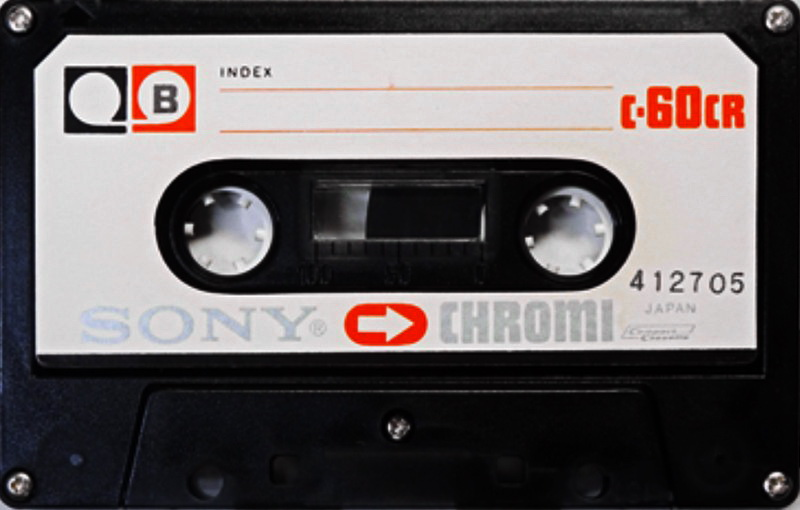 Compact Cassette Sony 60 Type II Chrome 1971 Japan