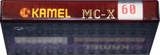 Compact Cassette Kamel MC-X 60 Type I Normal Turkey