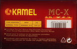 Compact Cassette Kamel MC-X 60 Type I Normal Turkey