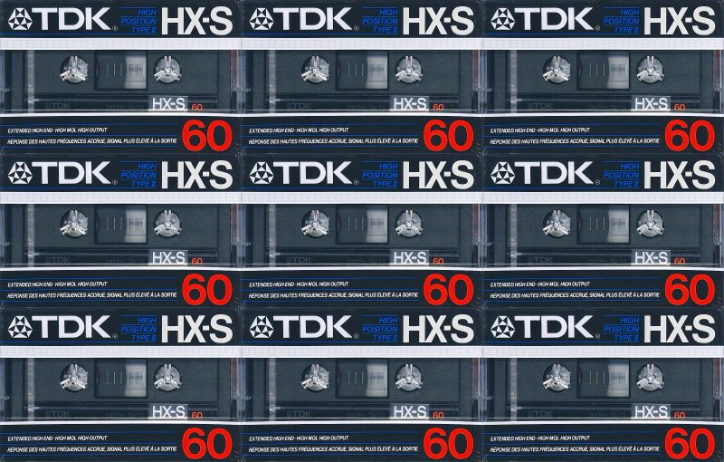 Compact Cassette: TDK  - HX-S 60