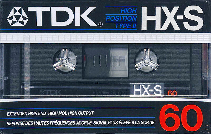 Compact Cassette: TDK  - HX-S 60