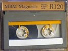 Digital Audio Tape MBM Magnetic 120 Type IV Metal Europe