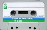 Compact Cassette TDK AV 90 "MC Maverick" Type I Normal 1972 USA