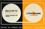Compact Cassette Sony 30 Type I Normal 1968 USA