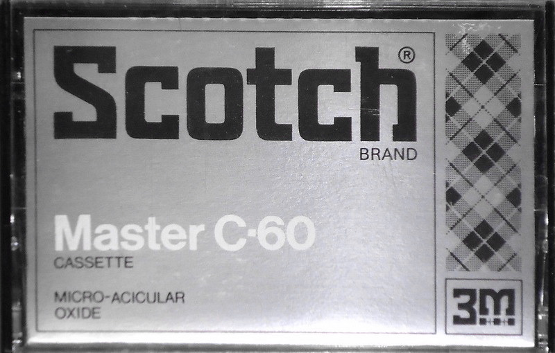 Compact Cassette Scotch Master 60 Type I Normal 1976 Japan