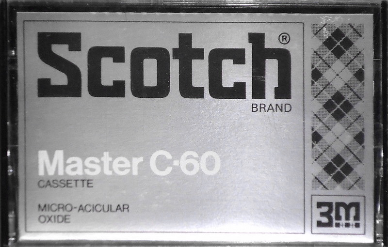 Compact Cassette: 3M Scotch - Master 60