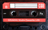 Compact Cassette Grundig LHS 60 Type I Normal 1971 Europe