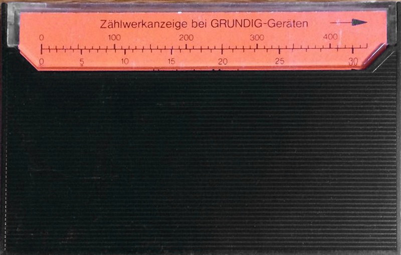 Compact Cassette Grundig LHS 60 Type I Normal 1971 Europe