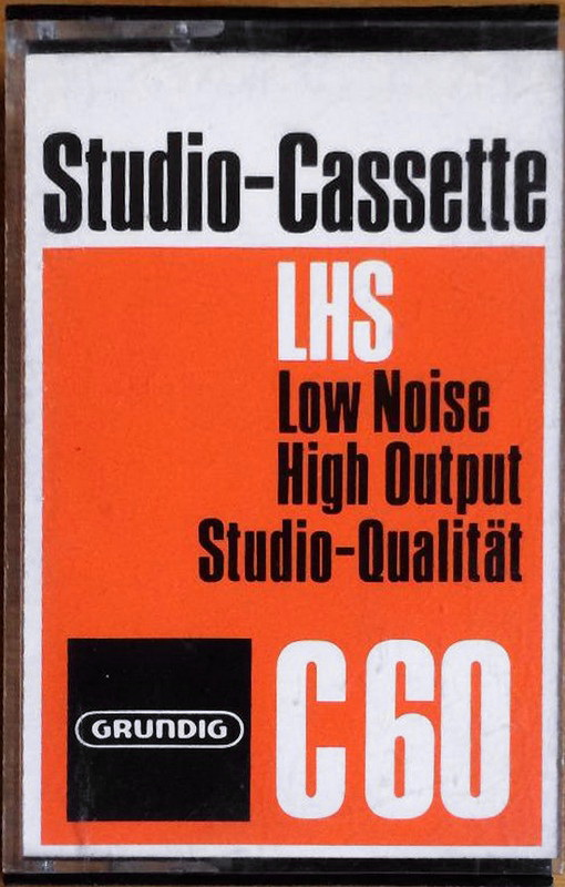 Compact Cassette:  Grundig - LHS 60