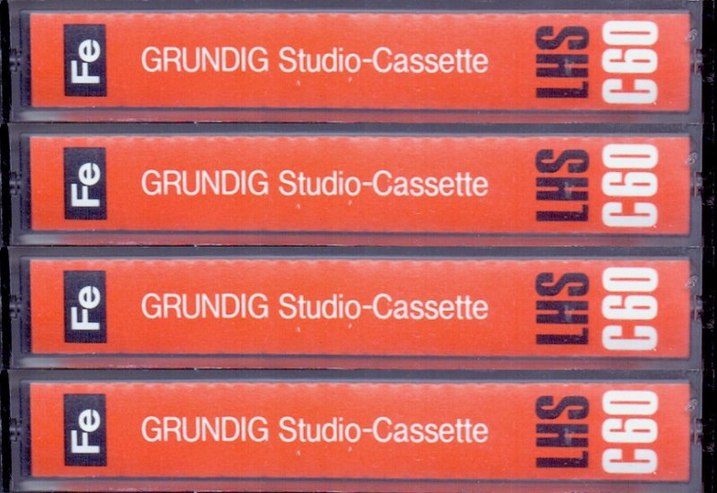 Compact Cassette:  Grundig - LHS 60