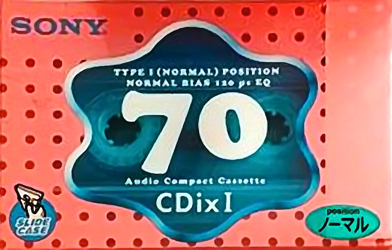 Compact Cassette: Sony  - CDix I 70