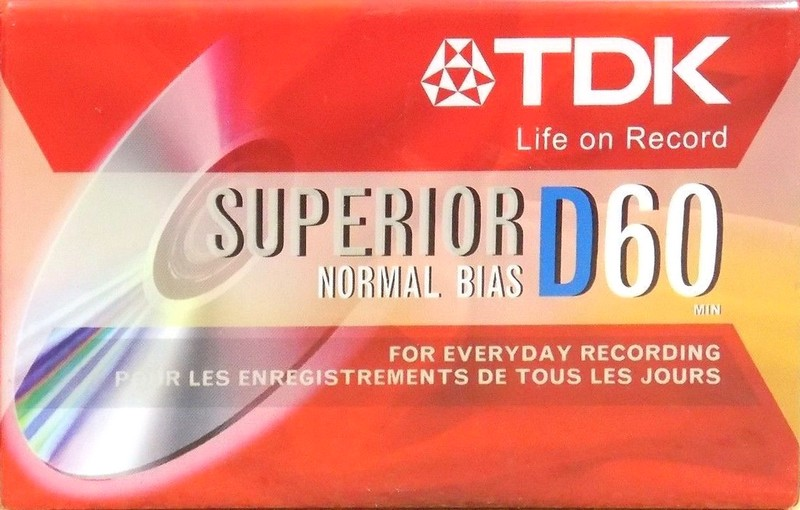 Compact Cassette: TDK  - D 60