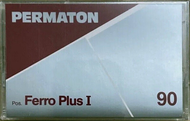 Compact Cassette Permaton Ferro Plus I 90 Type I Normal 1987 Germany