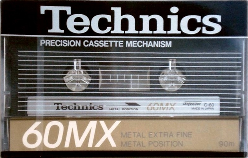 Compact Cassette: Matsushita Technics - MX 60