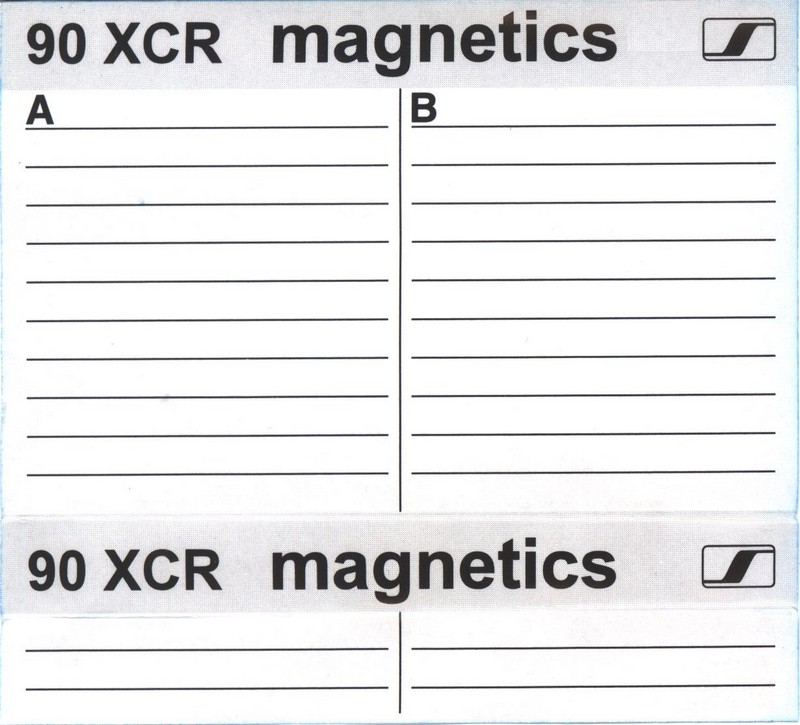 Compact Cassette Stilon XCR 90 Type II Chrome 1994 Poland