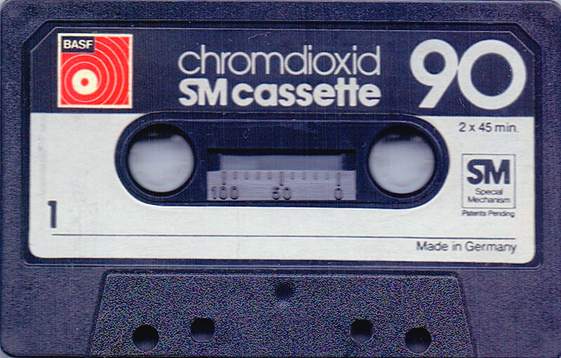 Compact Cassette: BASF  - Chromdioxid 90