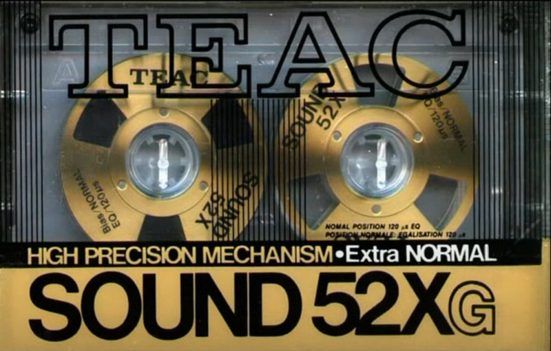 Compact Cassette:  Teac - SOUND 52X 52